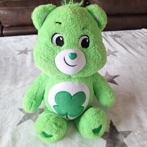 Care Bears St. Patricks Day Good Luck Medium Plush‎ 14" Bear Stuffed Animal